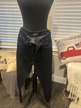 Tecovas Black Skinny High-Rise Jeans